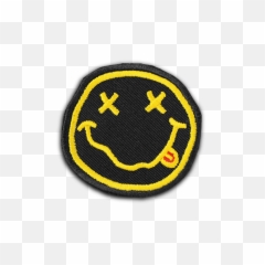Nirvana Smiley Face Patch - Png Image Transparent Nirvana Logo
