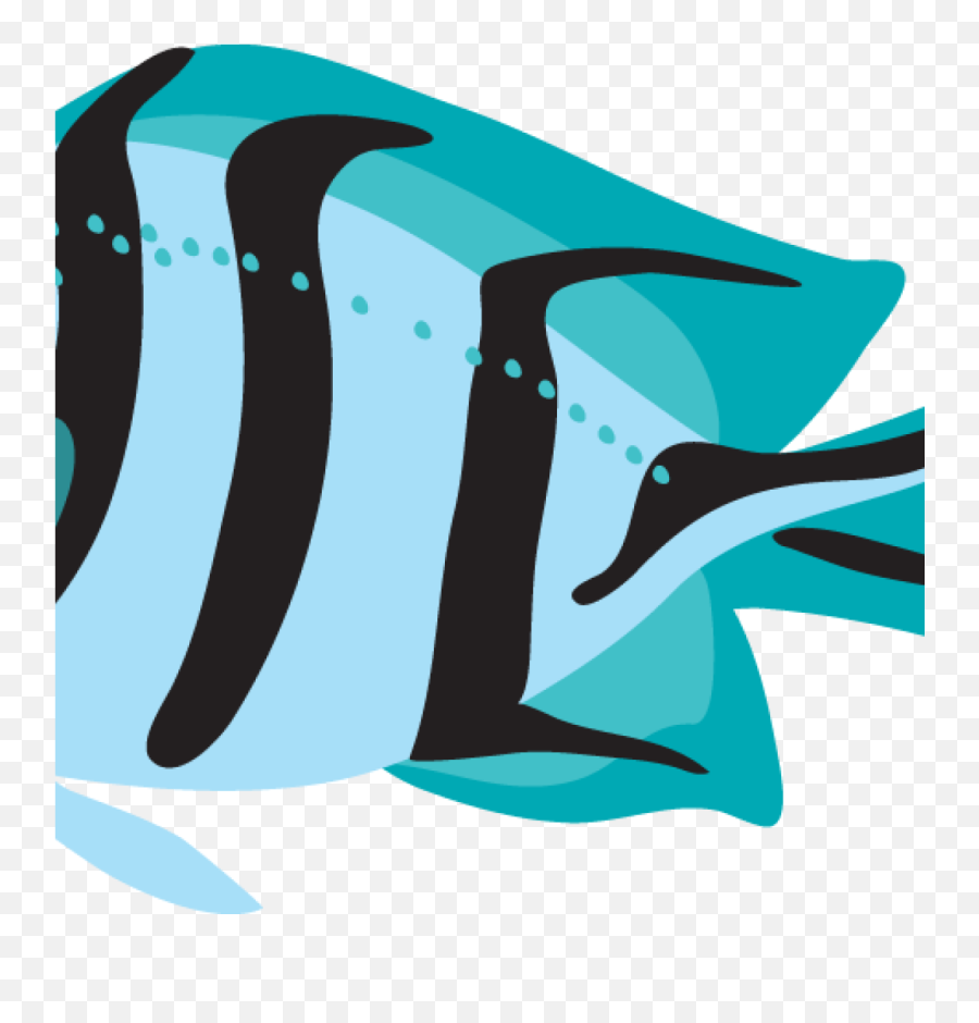 Download Ocean Fish Clipart - Tropical Fish Black And White Fish Png,Ocean Fish Png