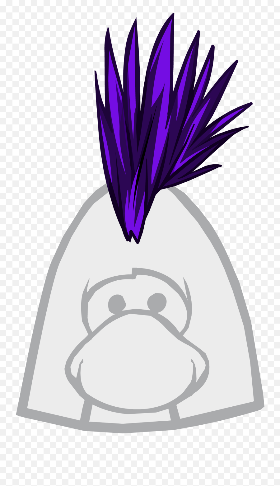 The Punkhawk Icon - Club Penguin Optic Headset Full Size Club Penguin Hair Png,Hawks Icon