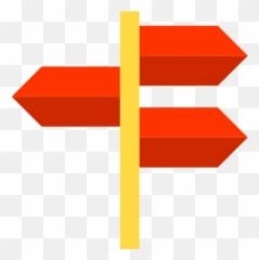Signpost Directional Orientation Icon - Icon Png