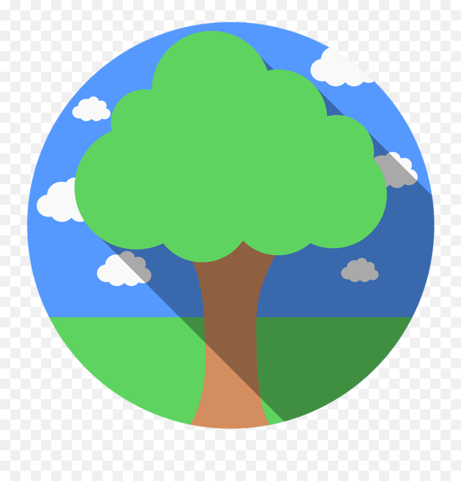 Tree Plant Nature Green Leaf Png Picpng - Environment Cartoon Logo,Green Leaf Icon Png