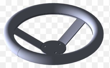 Go - kart steering wheel 10 3D CAD Model Library GrabCAD Solid png