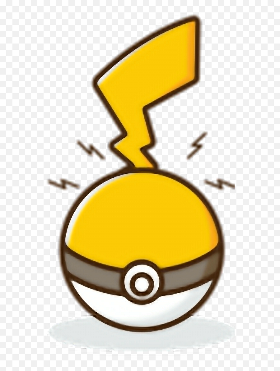 Pokemon Pokéball Pokeball Pikachu Pokemonpikachu Pikach - Badge Png,Pokeball Logo
