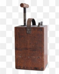 Vintage Dynamite Detonator - Plywood Png,Dynamite Transparent