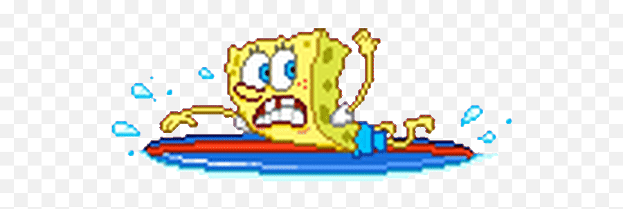Spongebob Squarepants Emoticons Sticker Gif - Clip Art Png,Spongebob Transparent Gif