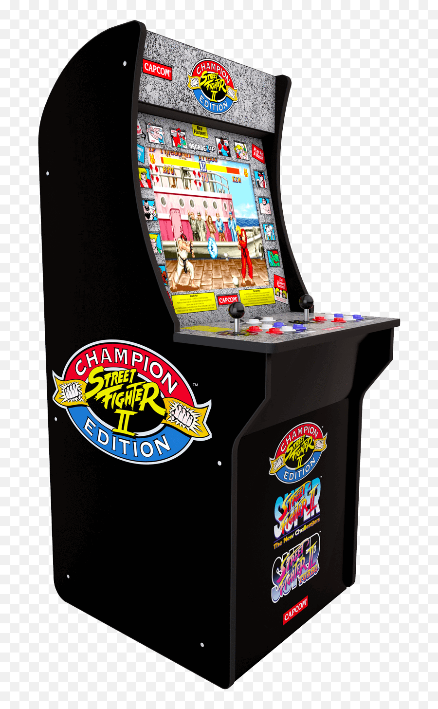 Street Fighter Arcade Cabinet - Street Fighter Arcade1up Png,Arcade Cabinet Png