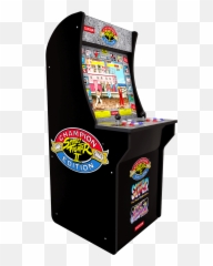 Street Fighter Arcade Cabinet - Street Fighter Arcade1up Png,Arcade Cabinet Png