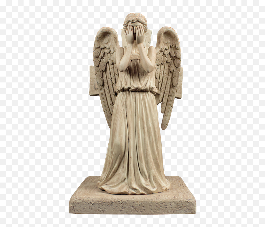 Weeping Angel Statue Sculpture The Docto 1126459 - Png Weeping Angel Transparent,Dalek Png