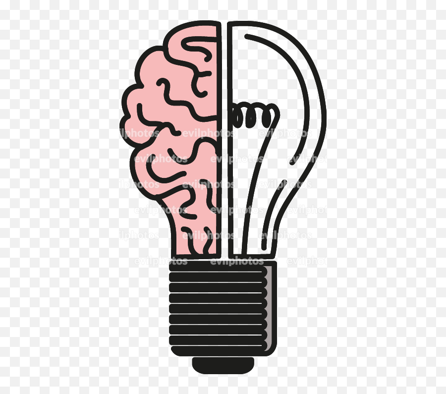 Brain Drawing - Clip Art Png,Brain Outline Png