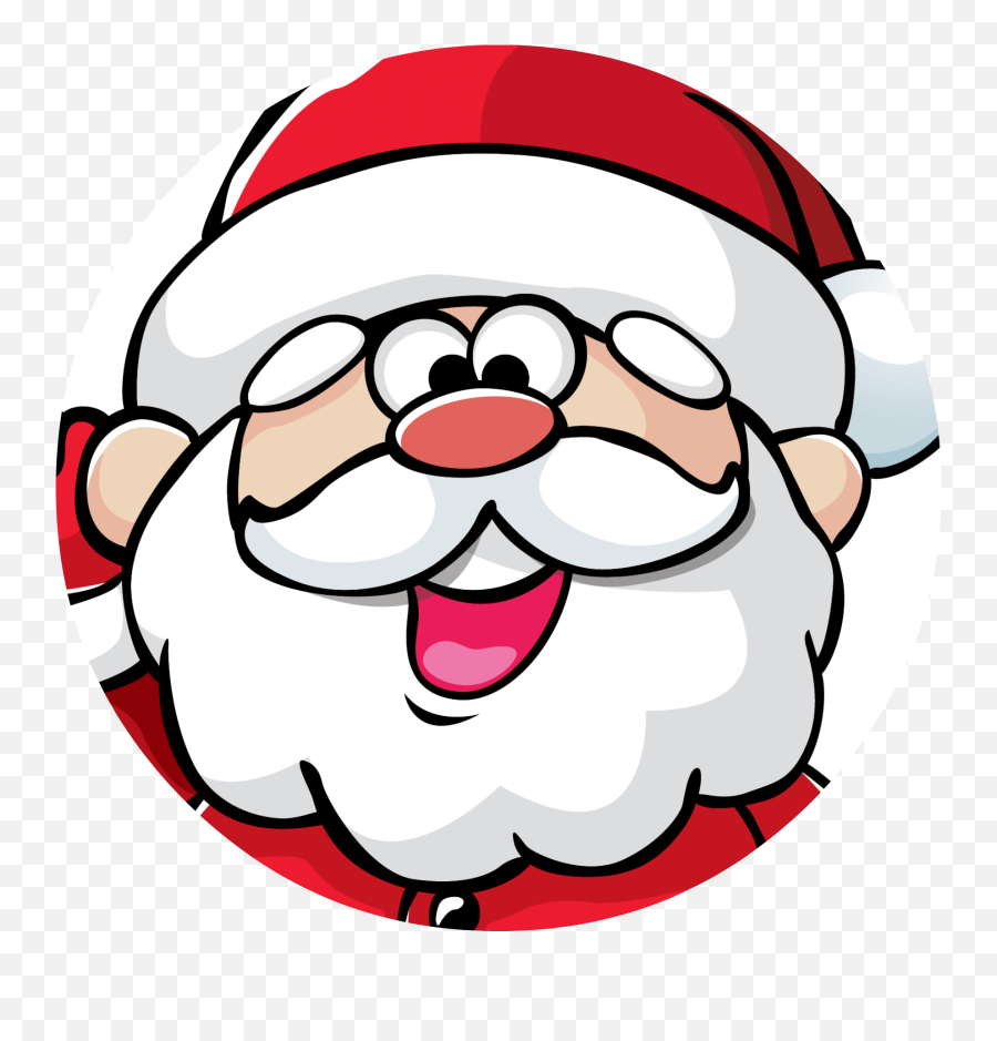 Christmas Santa Face Transparent Background Png Arts - Face Santa Claus Clipart,Christmas Transparent