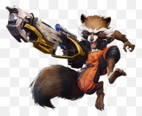 Rocket Raccoon Hero - Marvel Rocket Raccoon Png,Rocket Raccoon Png