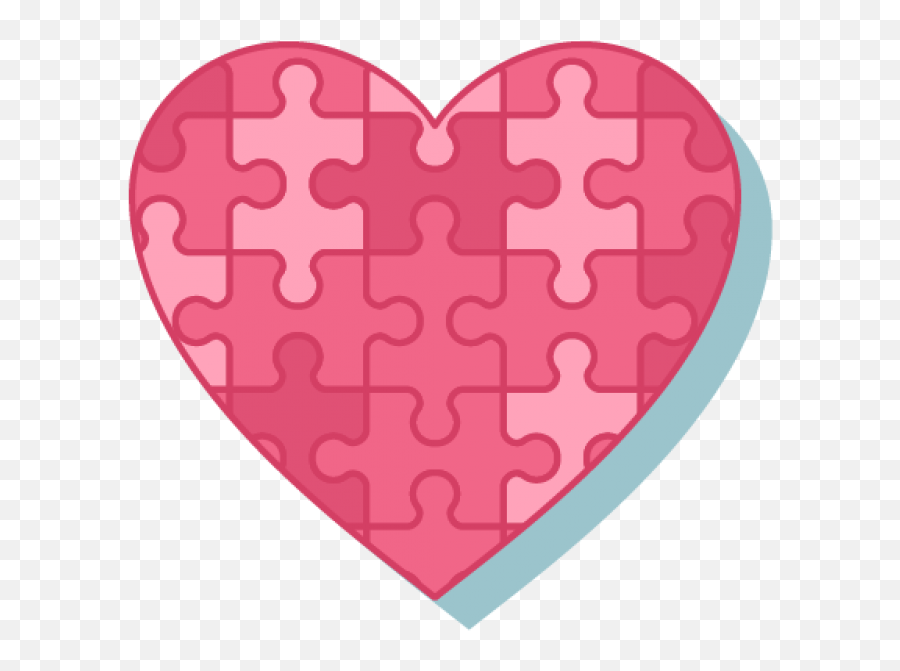 Pink Heart Puzzle Png Image - Purepng Free Transparent Cc0 Portable Network Graphics,Puzzle Png