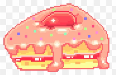 Birthday Cake Strawberry Cream Cheesecake - Strawberry Pixel Kawaii Clipart Transparent Png,Cake Slice Png