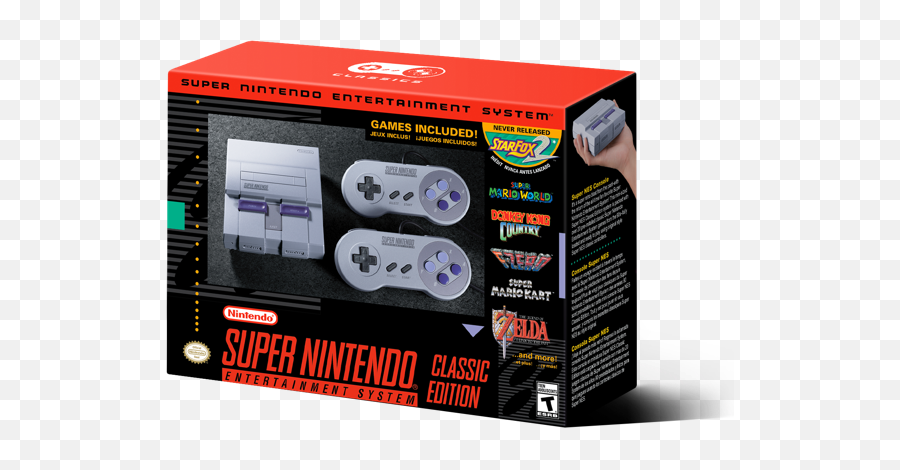 Super Nes Classic Edition - Super Nintendo Mini Classic Png,Snes Png