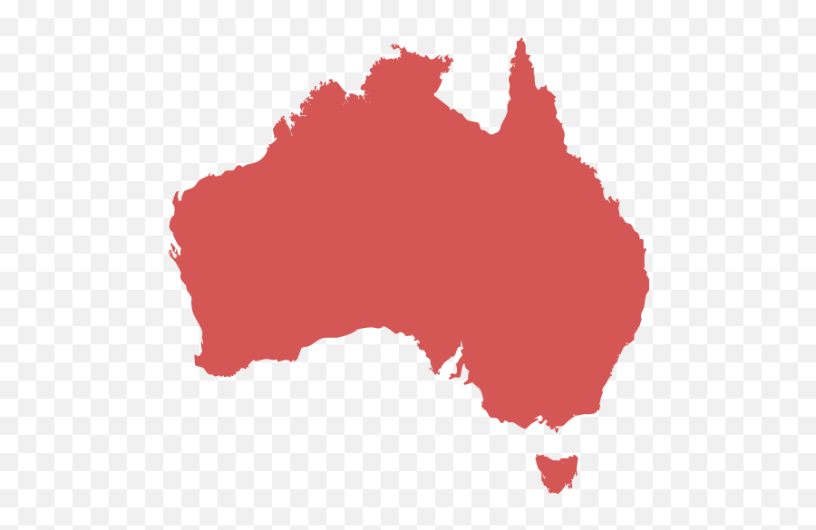 Australia Map Clip Art - Australia Map Png,Map Clipart Png