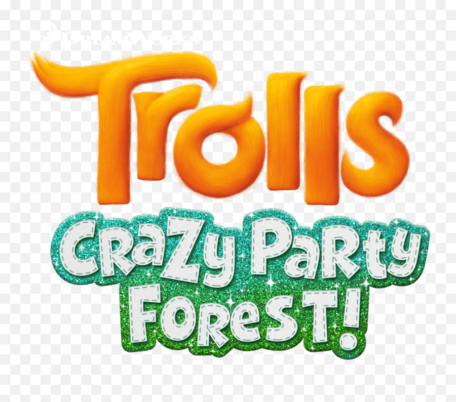 Trolls Movie Logo Png Picture - Trolls Crazy Party Forest Logo,Trolls Logo Png