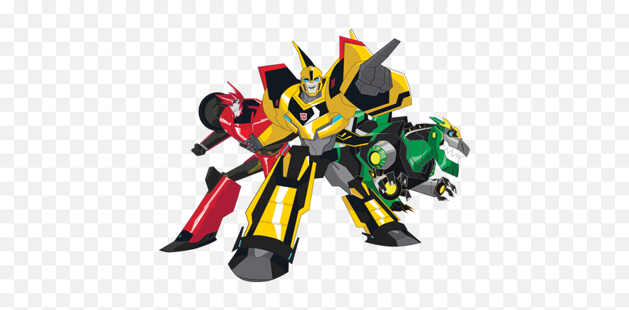 Transformers Robots In Disguise Png 2 Image - Bumblebee Transformer In Cartoon,Robots Png