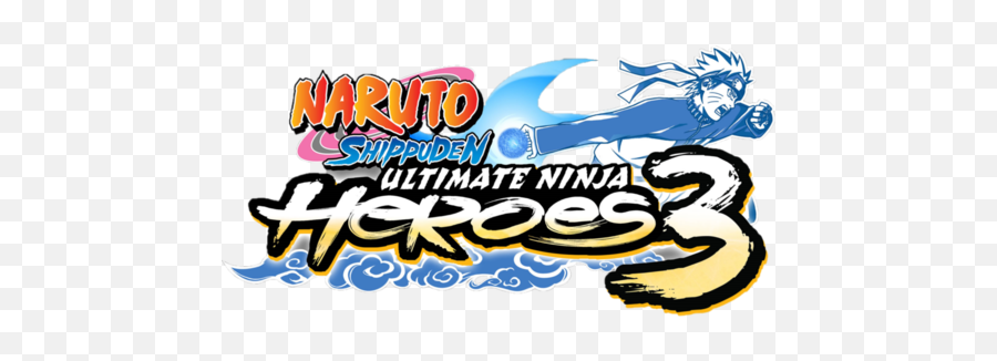 Logo For Naruto Shippuden Ultimate Ninja Heroes 3 By Kyon - Naruto Shippuden Png,Naruto Logo Transparent