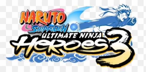 Logo For Naruto Shippuden Ultimate Ninja Heroes 3 By Kyon - png