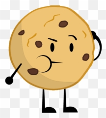 Cartoon Cookie Png - Battle For Dream Island Clipart With Face