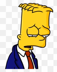 Download Bart Simpson Triste Hd Photo - Png