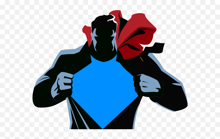 Superman Silhouette - Personal Branding Png,Superman Png