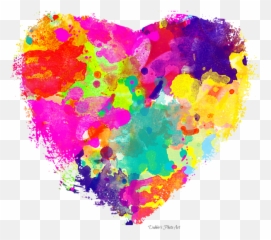 Bold Watercolor Heart - Tee Shirt Design Spiral Notebook Real Love Png,Watercolor Heart Png