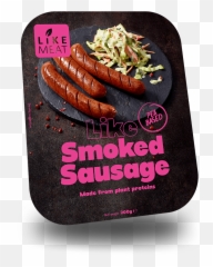 Plant - Based Like Smoked Sausage Chilled Likemeat Knackwurst Png,Sausage Png