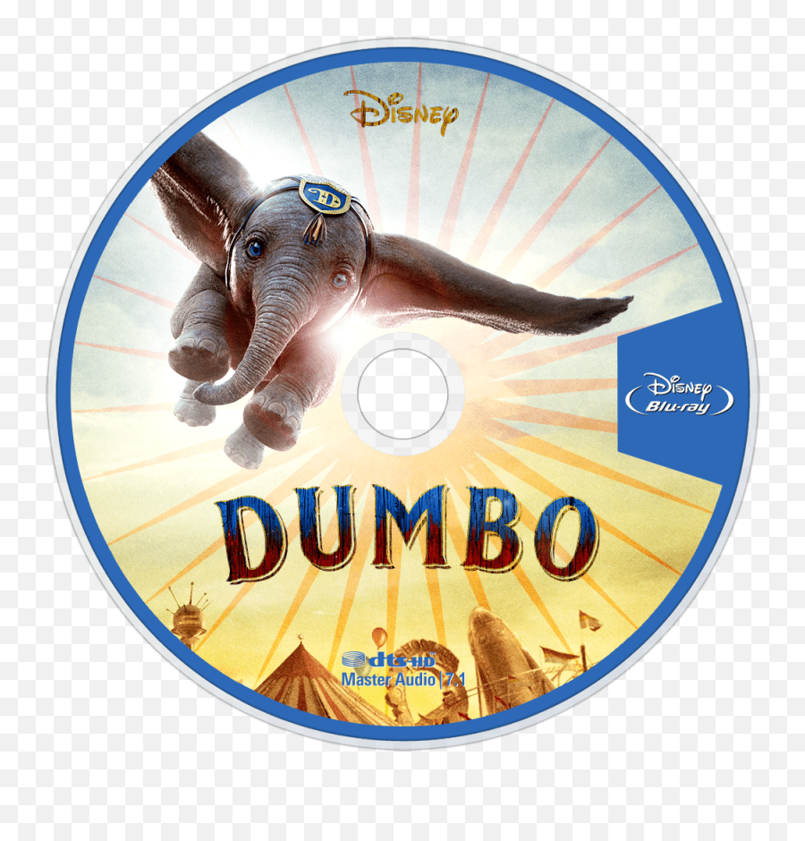 Dumbo Movie Fanart Fanarttv - Dumbo 2019 Blu Ray Png,Dumbo Png