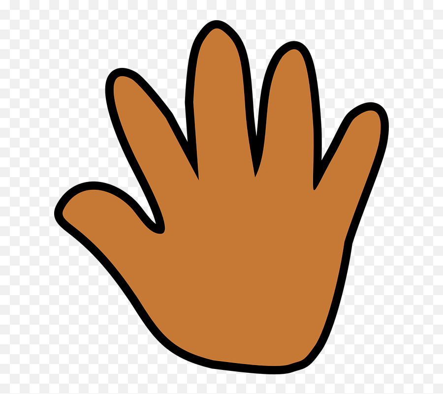 Hand Open Wave - Foot And Hand Print Png,Cartoon Wave Png