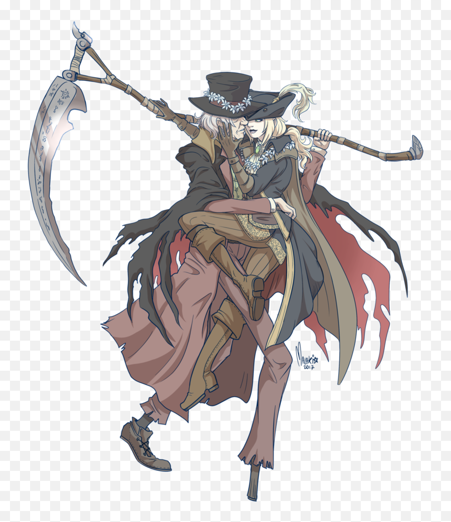 Bloodborne Gehrman X Lady Maria - Gehrman Png,Bloodborne Transparent