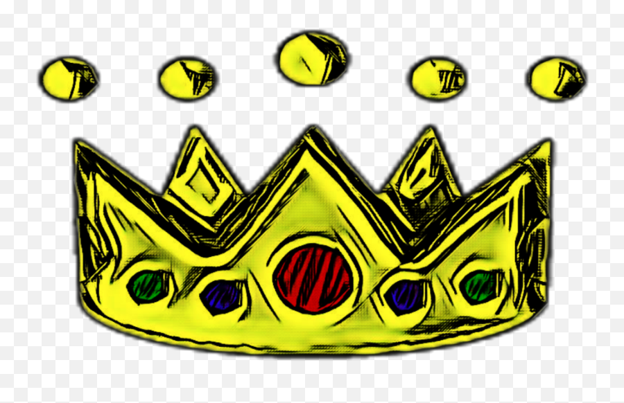 Crown Queen King Crowns Queencrown Kingcrown Crownstick - Clip Art Png,King Crown Transparent