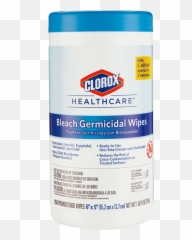 Clorox Healthcare Bleach Germicidal Wipes 150ct - Clorox Healthcare Bleach Germicidal Wipes Png,Clorox Png