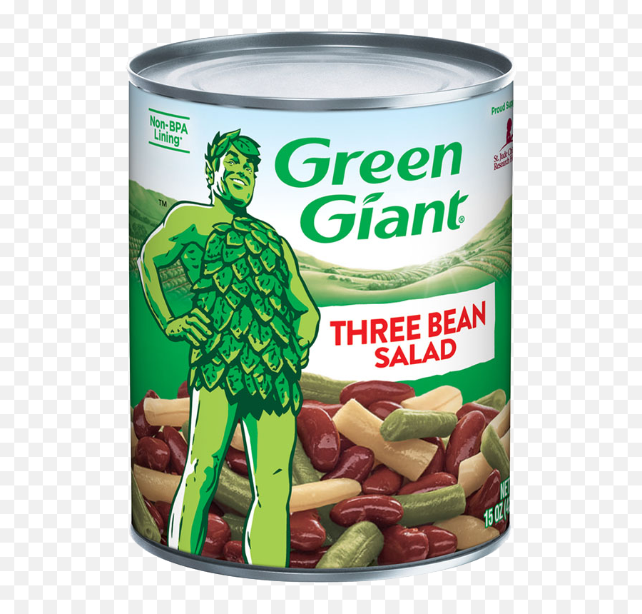 Green Giant Three Bean Salad 15 Oz Can - Canned Three Bean Salad Png,Bean Transparent