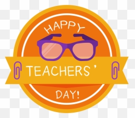 Download Goggles Clipart Teacher - Teachers Day Logo Png Vampire,Teachers Png