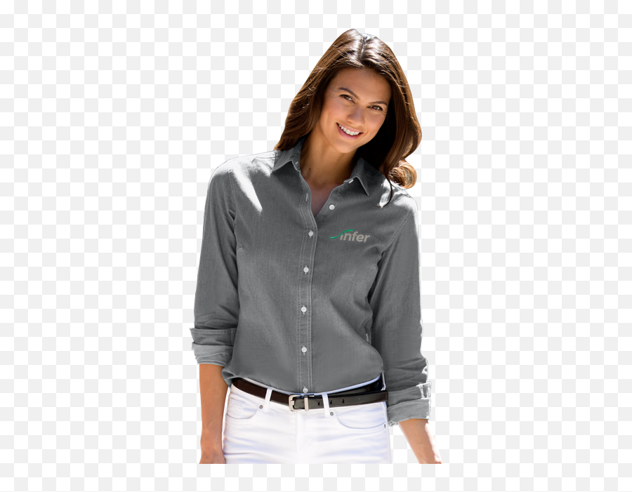 Women Long - Button Up Womens Shirts Png,Hudson Jeans Logo