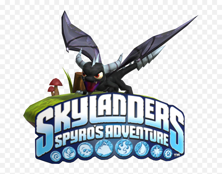 Spyros Adventure - Fictional Character Png,Skylanders Logo