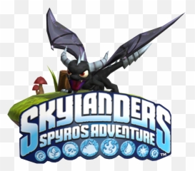 Spyros Adventure - Fictional Character Png,Skylanders Logo