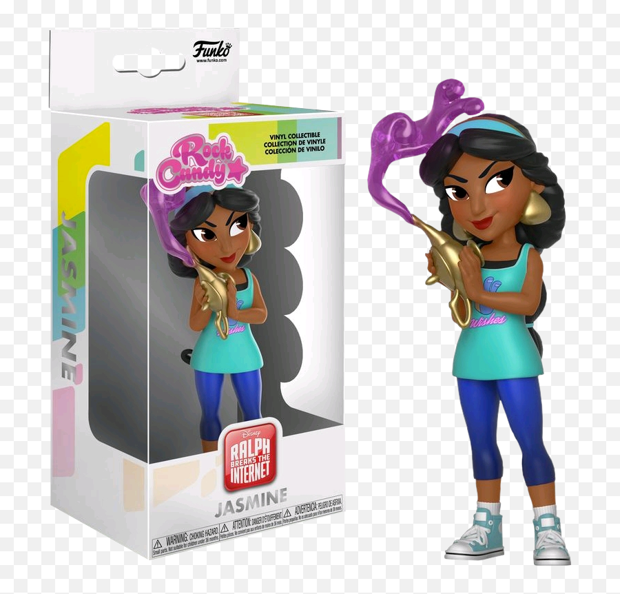 Ralph Break The Internet Ariel Comfy Princess Rock Candy 5 - Princess Jasmine From Wreck It Ralph Png,Wreck It Ralph Transparent