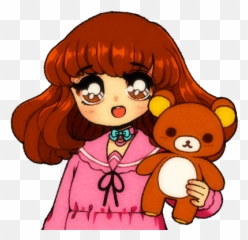 Momoiro Market - Kawaii Plushies Accessories And Gifts From Rilakkuma Anime Girl Png,Rilakkuma Transparent