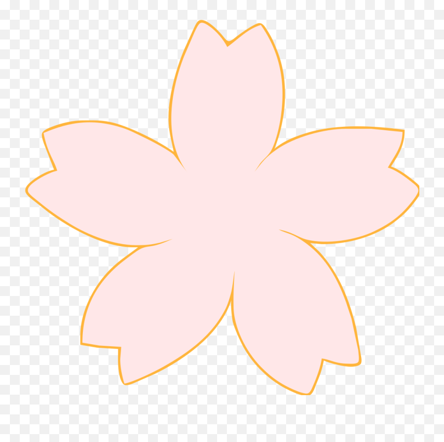 Sakura Blossom - Dibujar Una Flor De Sakura Png,Sakura Png - free  transparent png images - pngaaa.com