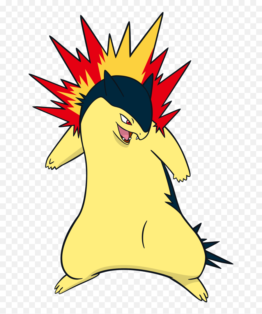 Download Hd Typhlosion Dw - Pokemon Typhlosion Png,Typhlosion Png