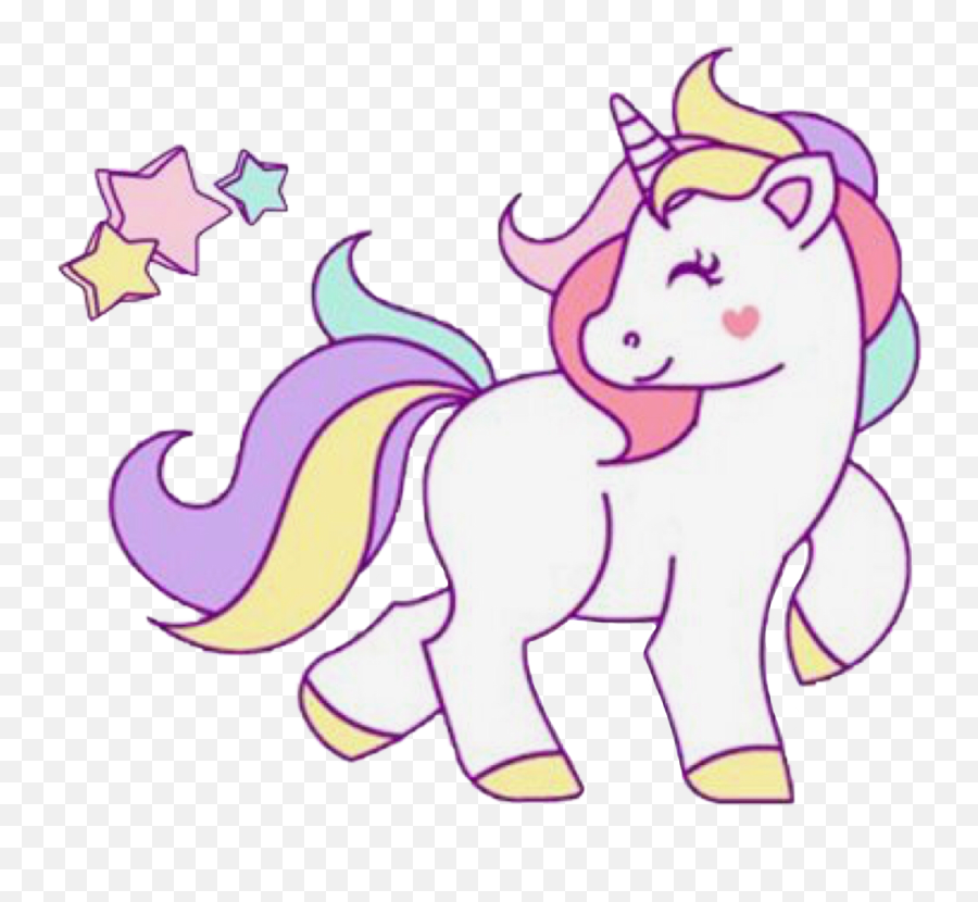 Unicorn Clipart Transparent Background - Cute Unicorn Transparent Background Png,Transparent Unicorn