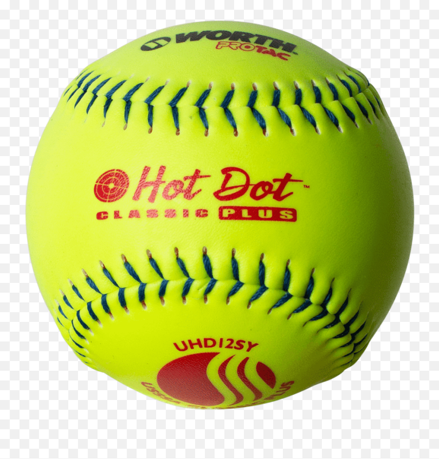 Slow Pitch Softballs For Sale - Worth Asa Hot Dot Slow Pitch Softballs Png,Miken Icon Softball Bat
