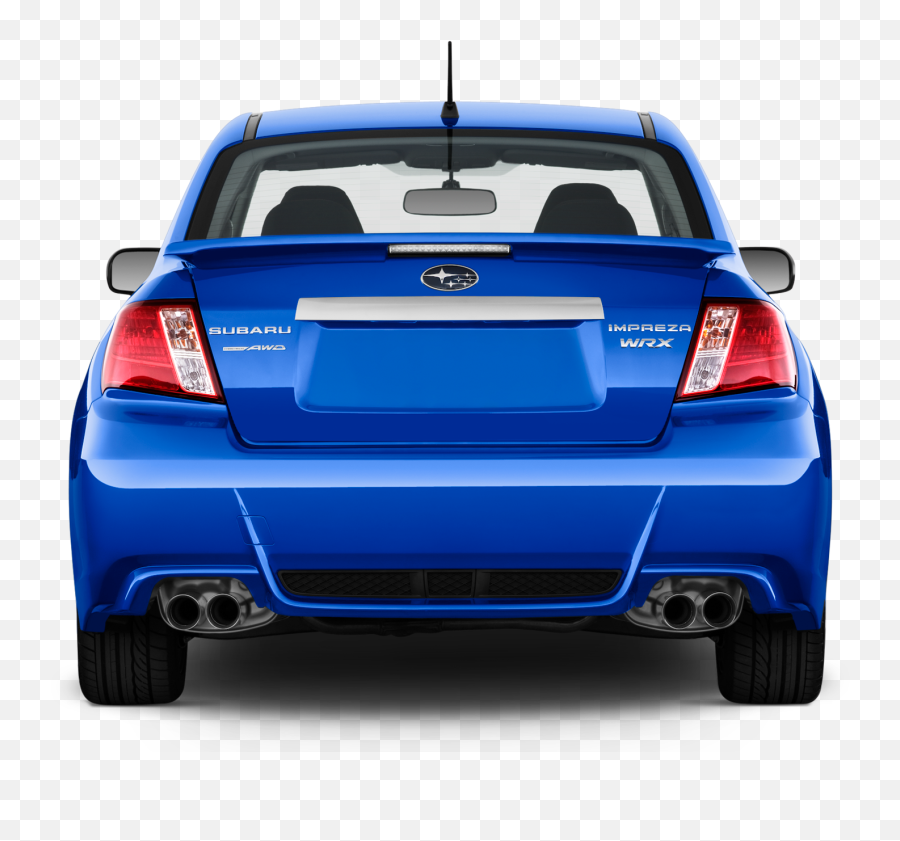 9 - Back View Of Car Png Transparent Cartoon Jingfm Subaru Impreza Wrx Back,Blue Car Png