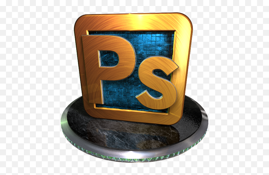 Photoshop 3d Metal Png Iconpngeasy - Software,Photshop Icon