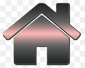 Pink Grey Gradient Home Button Icon - Transparent png