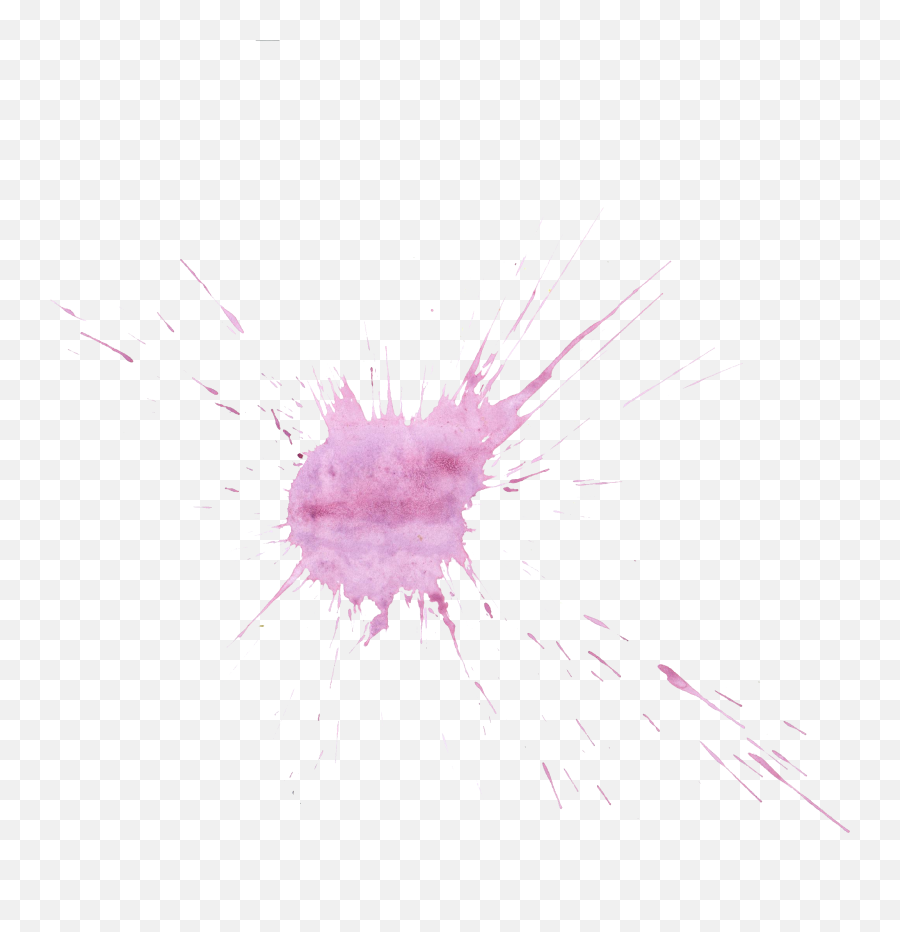 20 Purple Watercolor Splatter - Sketch Png,Watercolor Transparent Background