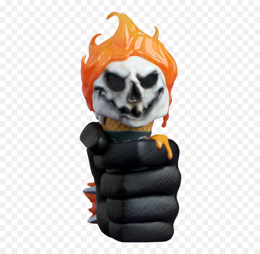 Ghost Rider Once Scoops Designer Toy By Unruly Industries Png Transparent
