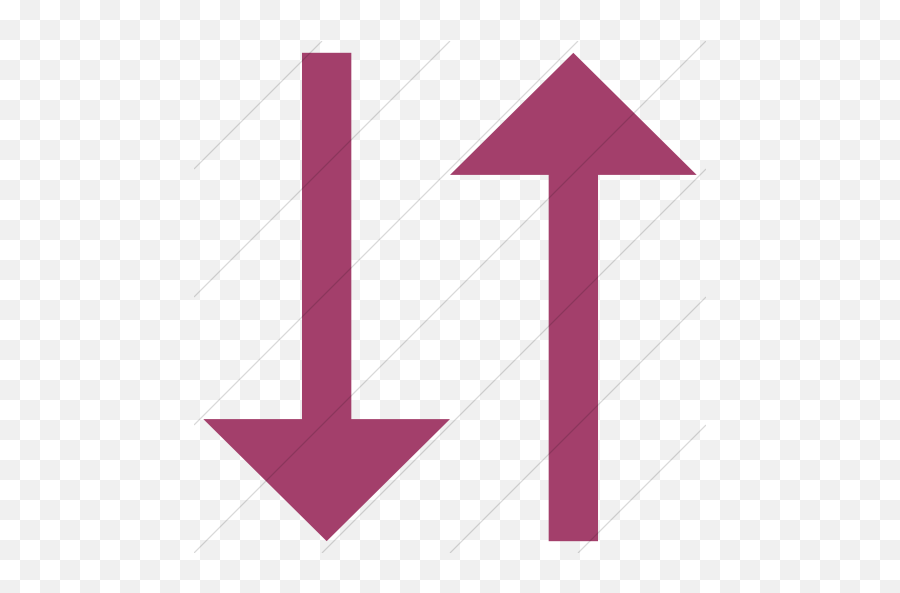 Iconsetc Simple Pink Classic Arrows Two Directions Up Down - Vertical Png,Up And Down Icon